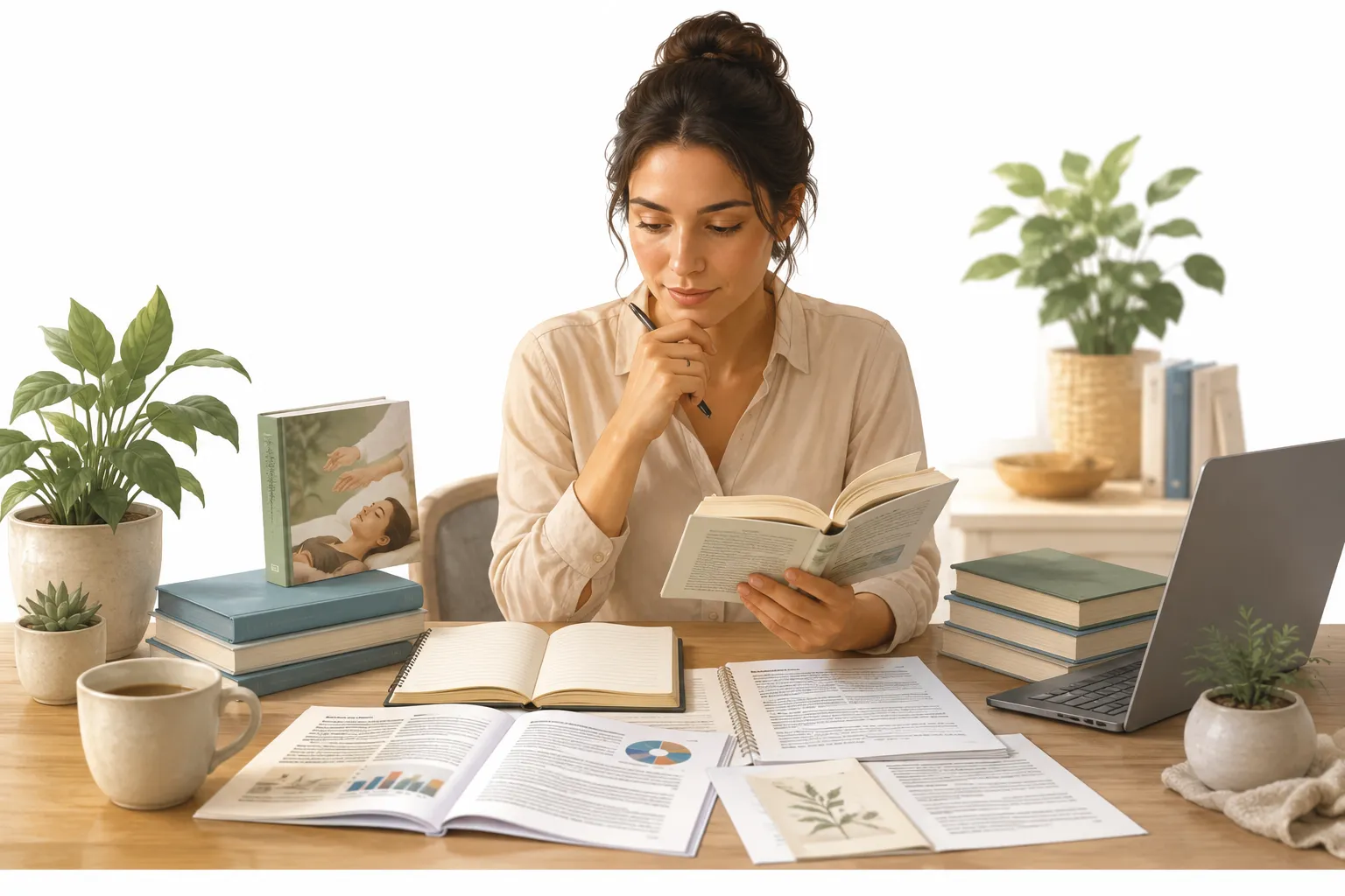 Person feeling relaxed and peaceful after Reiki healing