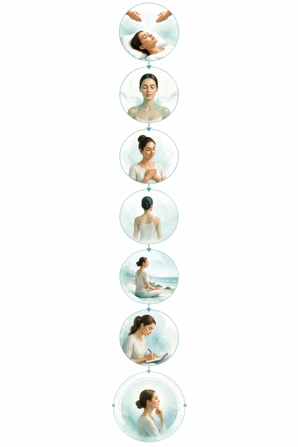 Spectrum from obvious signs (heat, tingling) to subtle signs (better sleep, less anxiety)