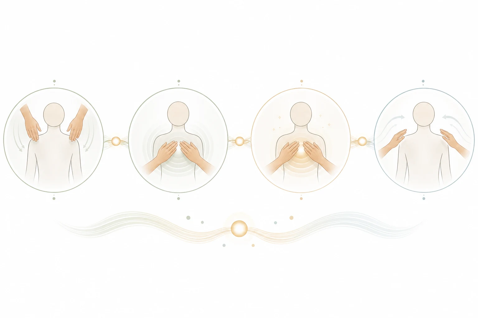 Timeline showing hand position duration from 2-5 minutes