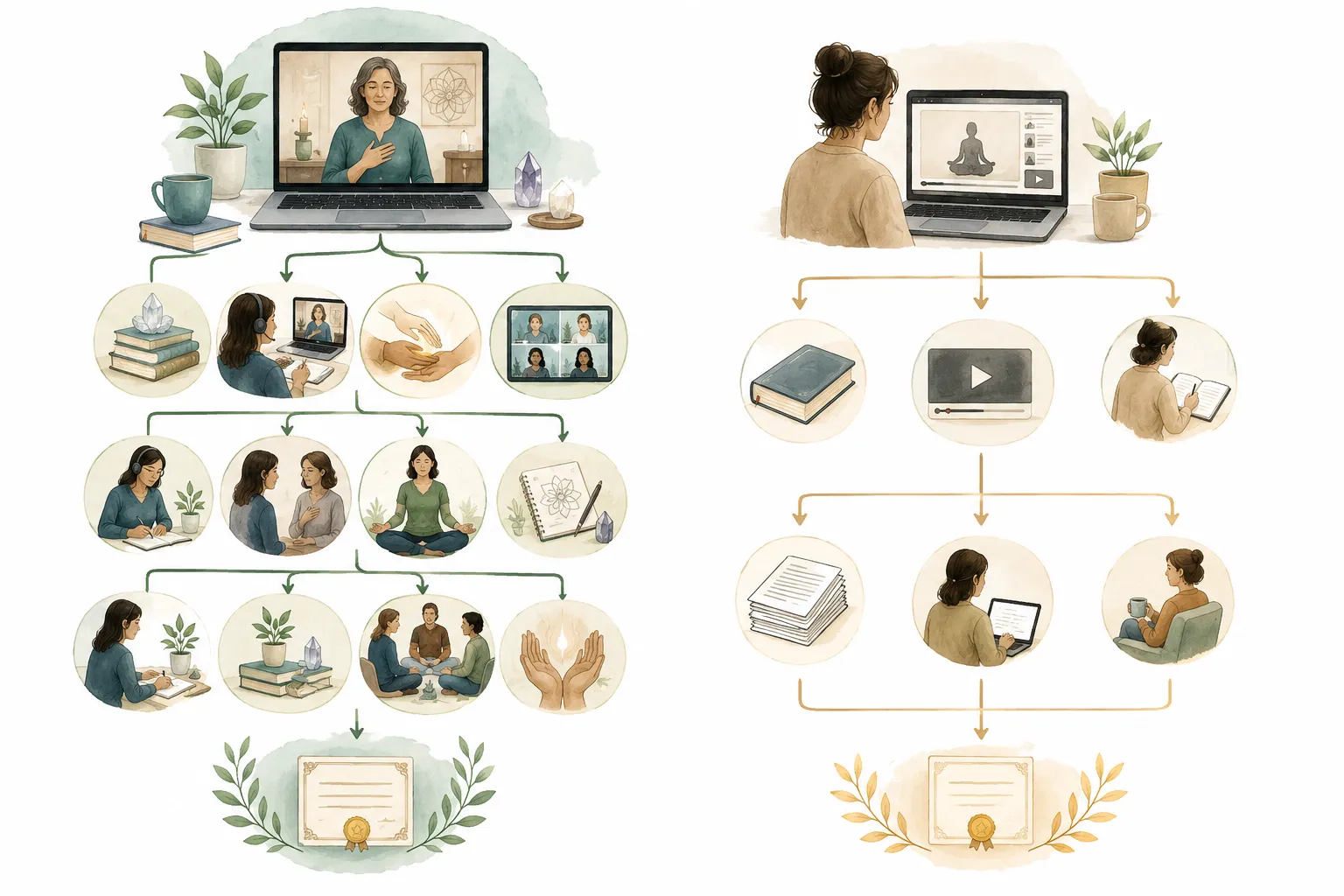 Checklist for online Reiki certification: teacher experience, lineage, reviews