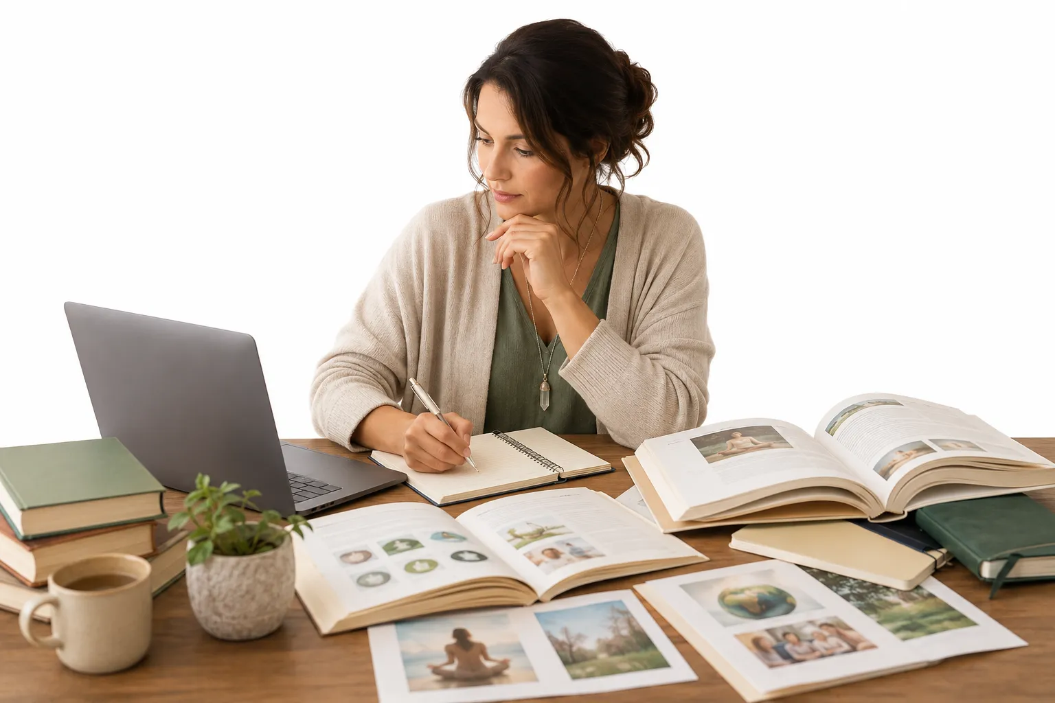 Certification documents and Reiki hands, representing regulation questions